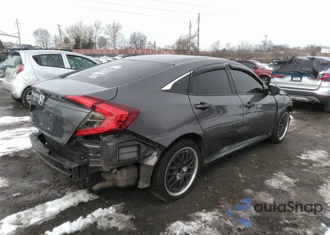 2018 Honda Civic Lx from USA, damaged, VIN 2HGFC2F55JH608093
